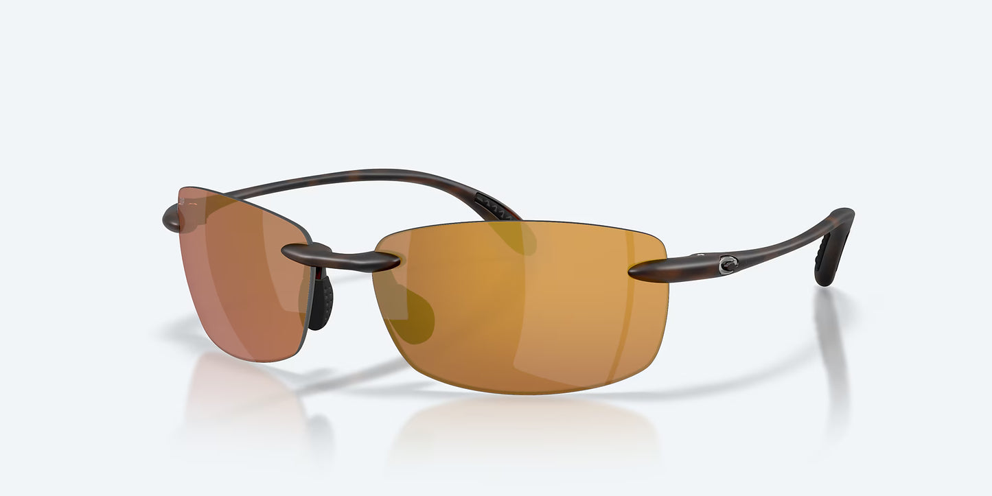 Costa Del Mar Balast Matte Tortoise 580P Gold Mirror