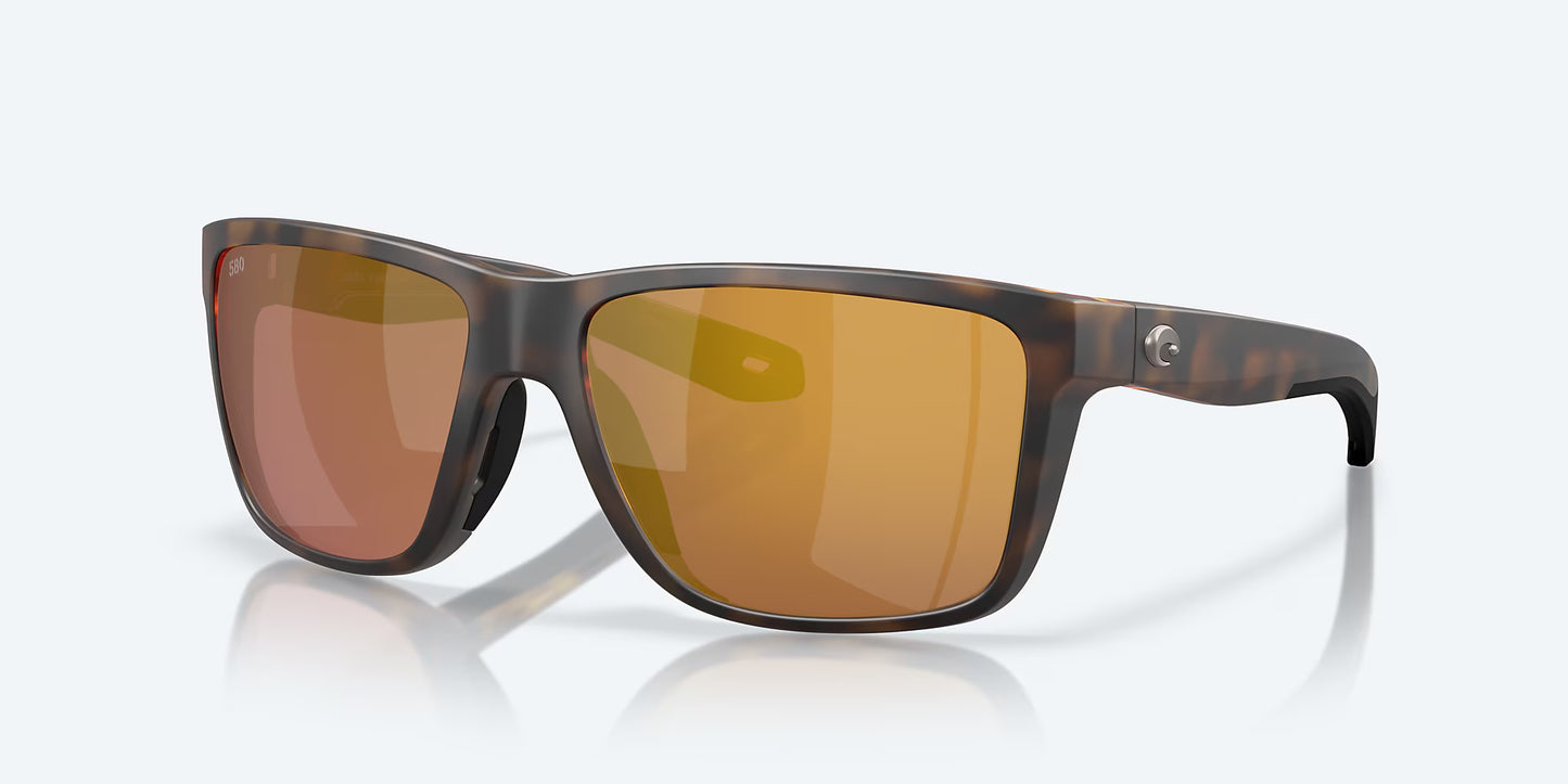 Costa Del Mar Broadbill II XL Matte Black 580G Blue Mirror