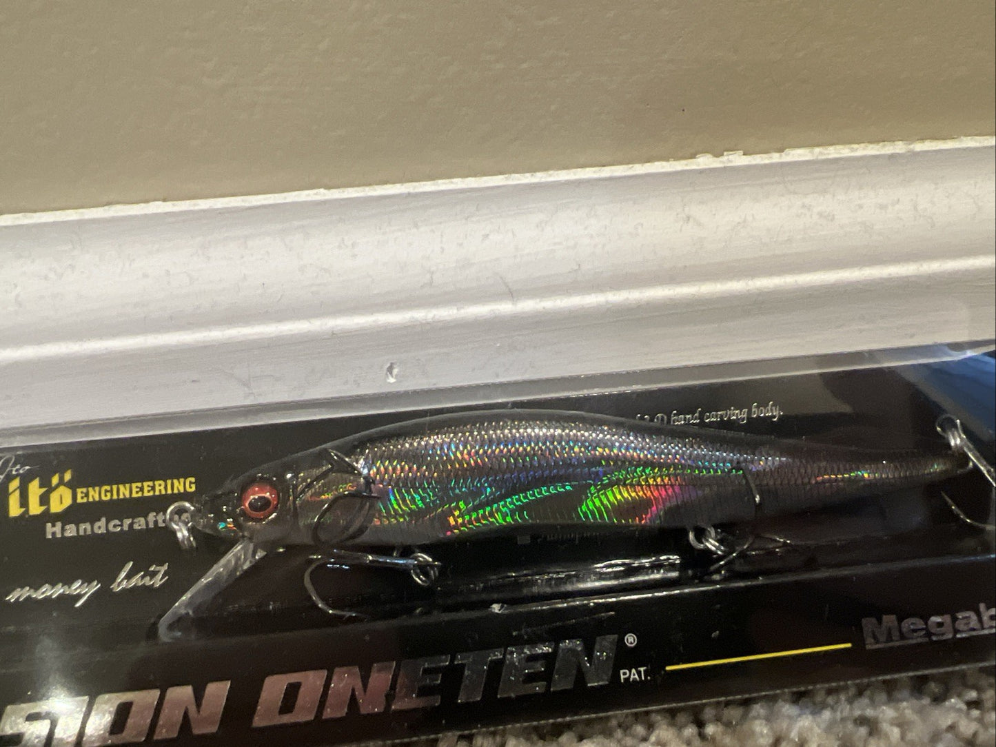 Megabass Vision 110 GG Deadly Black Shad