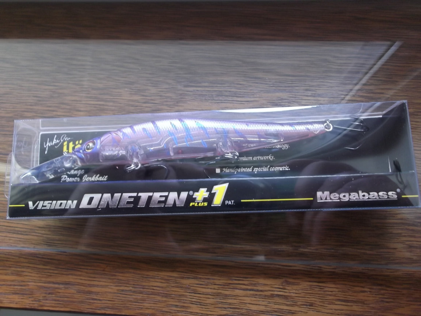 Megabass Vision 110+1 Purple Zebra