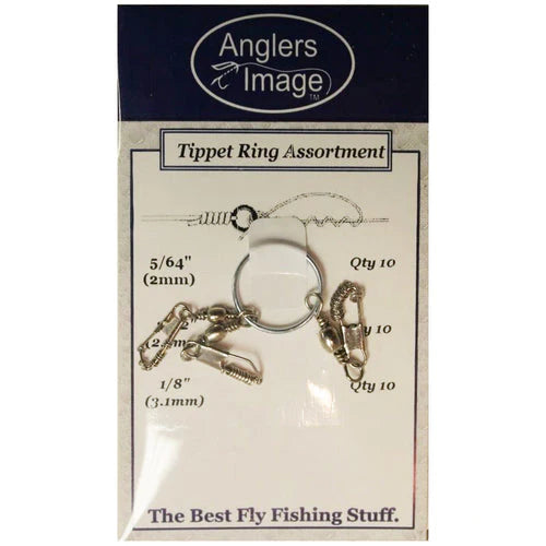 Anglers Image Tippet Ring Assortment
