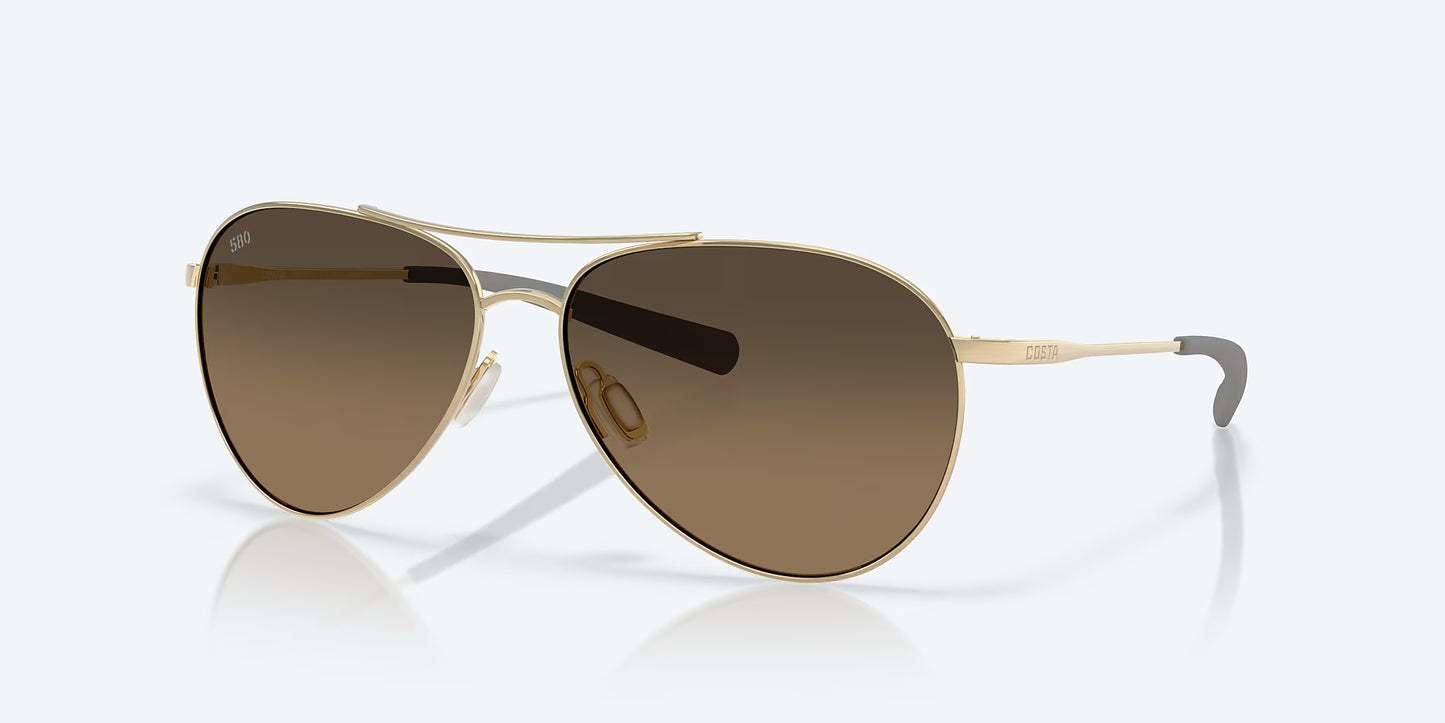 Costa Del Mar Piper Brushed Gold Copper Gradient 580G