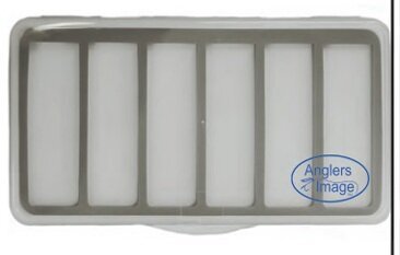 Anglers Image Ultra Thin Fly Box 6 Comp Magnetic