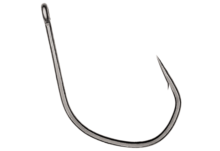 Hameçon Owner B-77 Worm Hook Taille 2 - Jungle Wacky - Lot De 7 - Noir