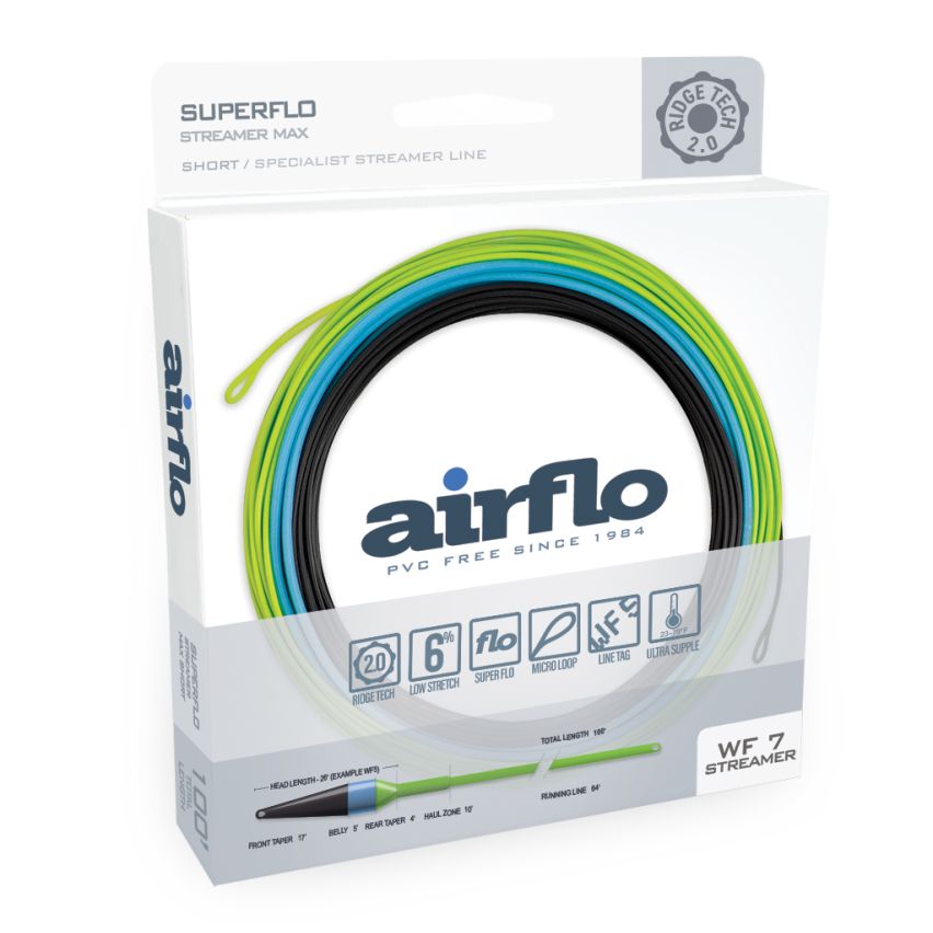 Airflo Ridge 2.0 Streamer Max Short WF9S